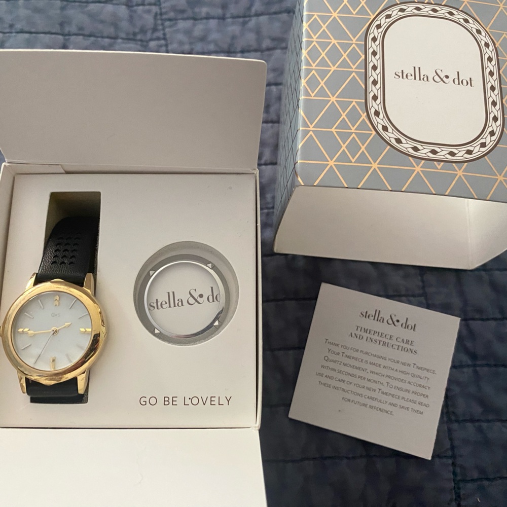 BNIB Stella & Dot Icon Convertible Watch